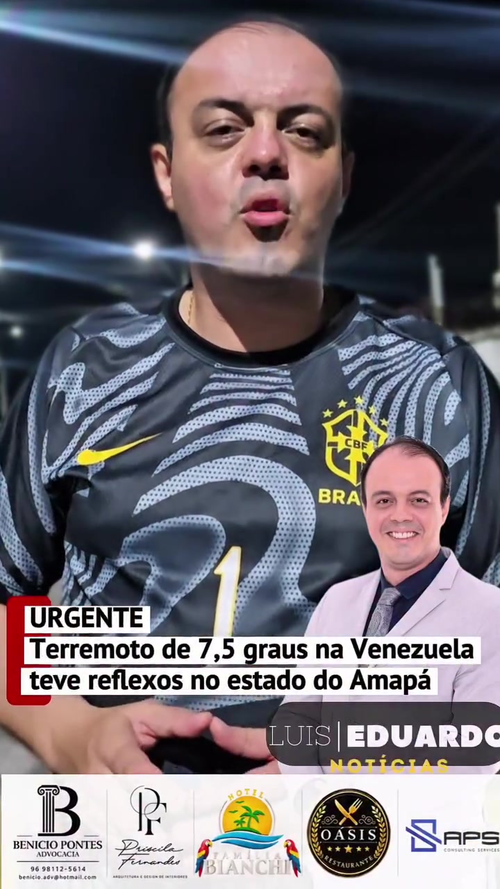 Terremoto na Venezuela teve reflexos no Amapá.

O forte abalo sísmico registrado nesta qua