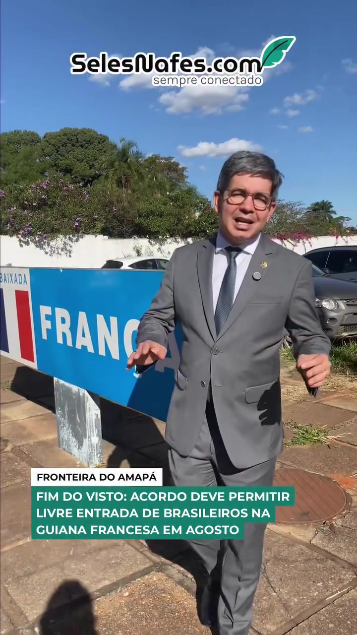 De Macapá (AP) - O fim da histórica exigência de visto para brasileiros entrarem na Guiana
