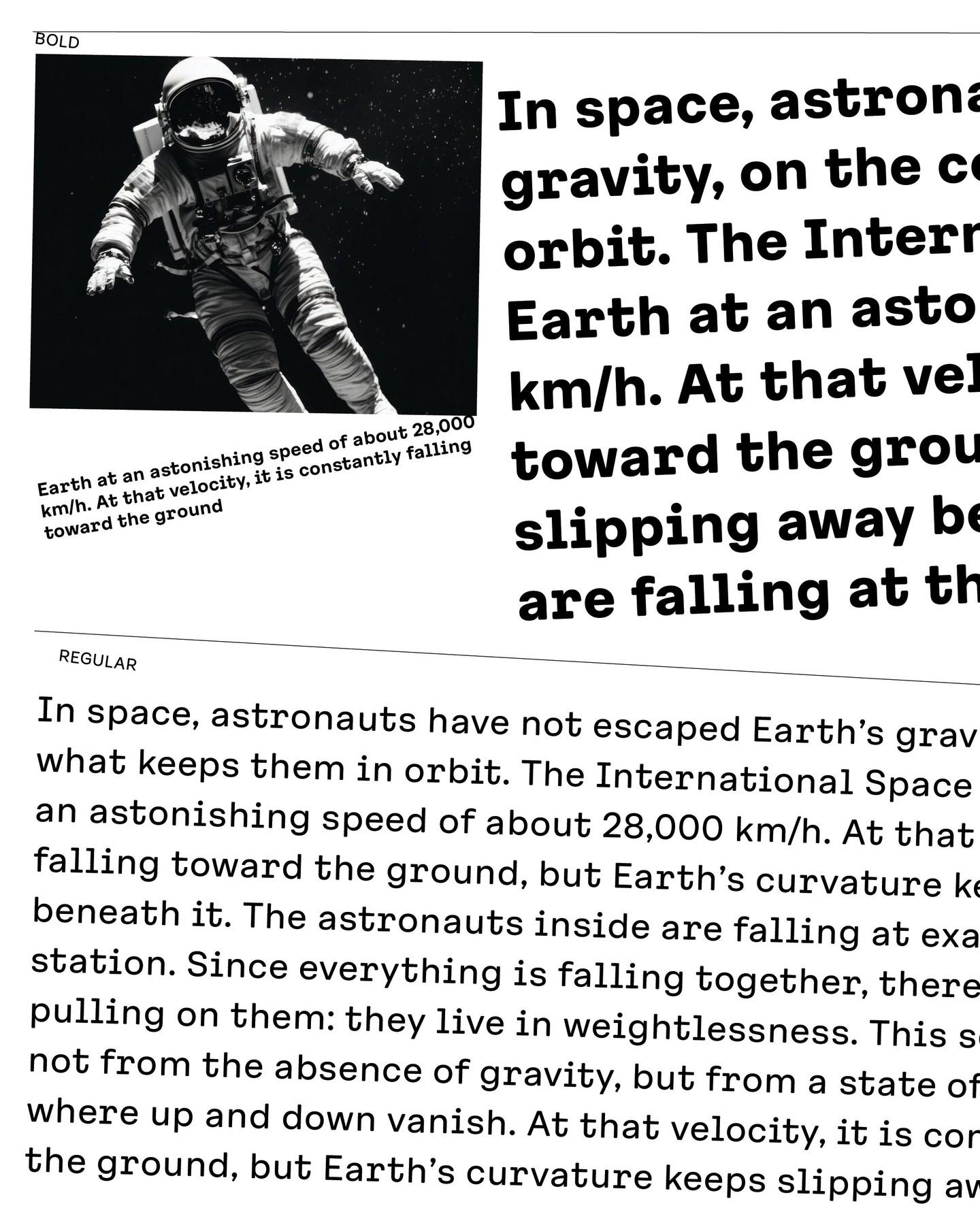 Cosmic Sans #fontfamily 🛸⁠ ⁠ Ever wondered what a duplexed typeface actually…