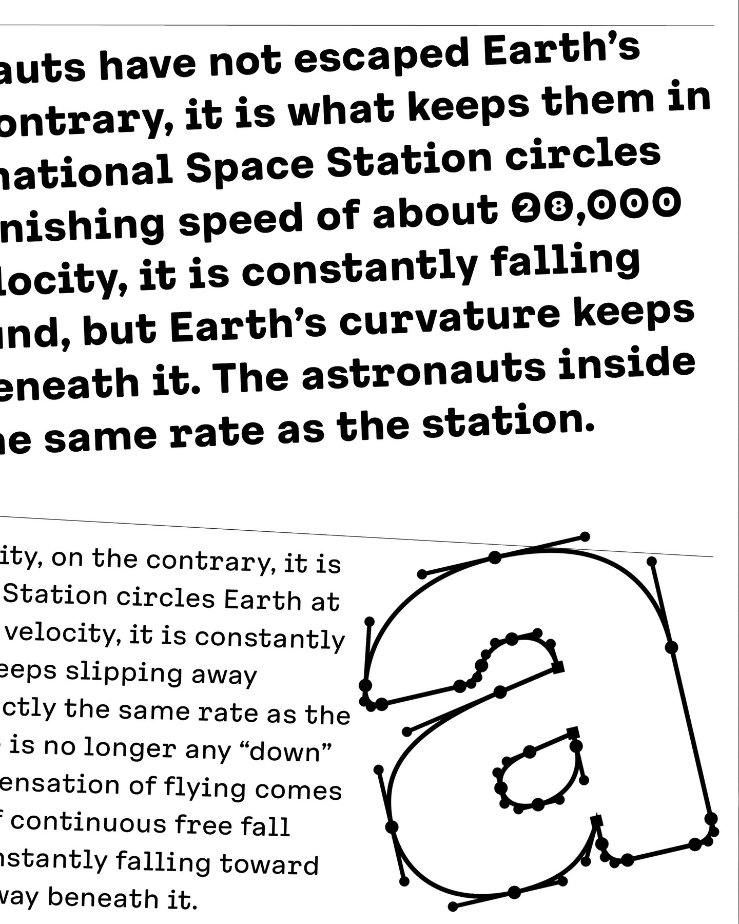 Cosmic Sans #fontfamily 🛸⁠ ⁠ Ever wondered what a duplexed typeface actually…