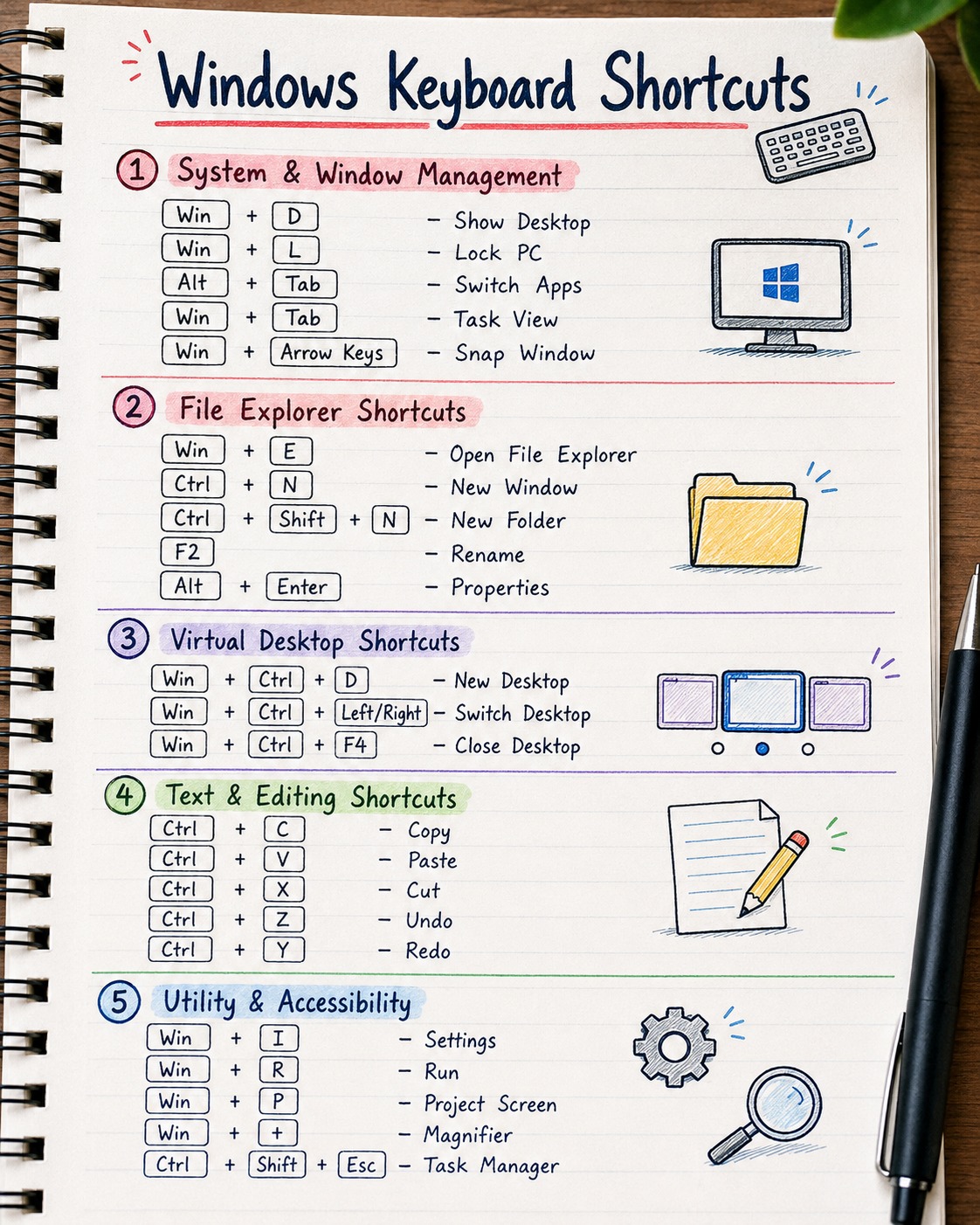 Shortcuts | Computer Pathshala Ai #shortcuts #education