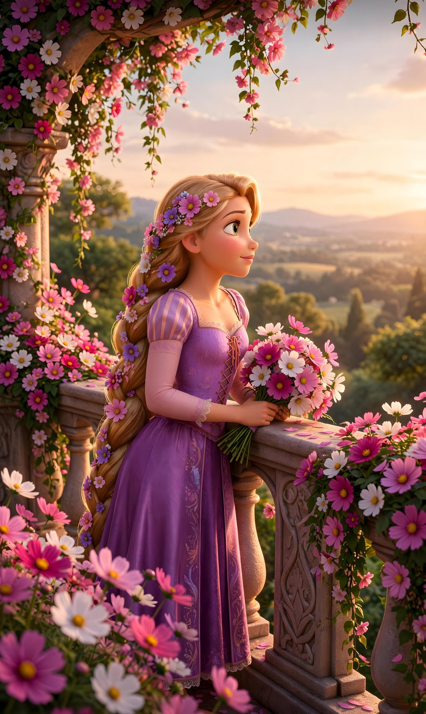 Rapunzel: Born to Dream💖 * * * * * * *#Rapunzel #Tangled…